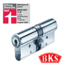BKS Janus 45 Profil-Doppel-Schlie�zylinder  Messing-Vernickelt