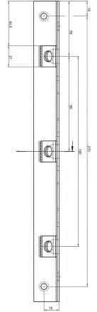 Winkel-Sicherheitsschließblech für überfälzte Türen 9M44,AUS=A/3