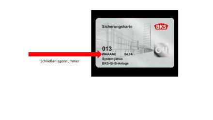Nachschlüssel BKS ---diverse