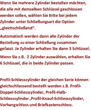 BKS Helius Profil-Knauf-Schliesszylinder