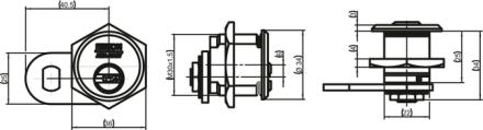 Ikon RW6 Briefkastenzylinder | Ersatzzylinder | Nachzylinder