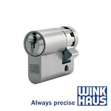 Winkhaus key Tec X-tra Halb-Schließzylinder