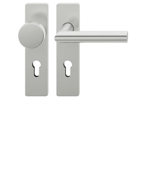 FSB Wechselgarnitur 1076 ASL  Kurzschild Edelstahl