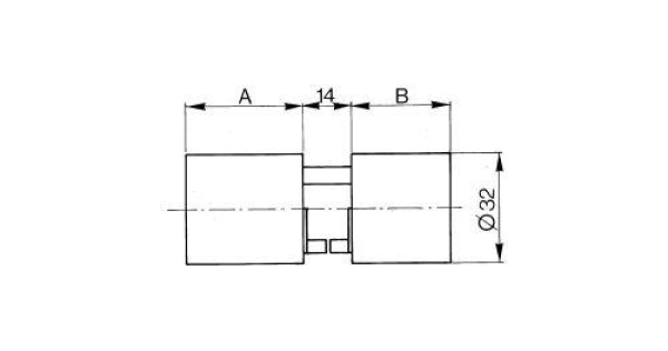 BKS Detect 3 Serie 3107  Rund-Schliesszylinder
