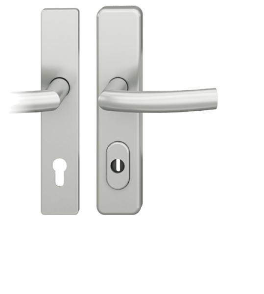 FSB Schutzbeschlag 7376 Aluminium Drückergarnitur FSB Schutzbeschlag 7376 Aluminium Drückergarnitur