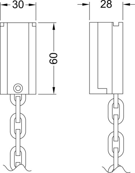 Türgriffkette Ikon 9M34