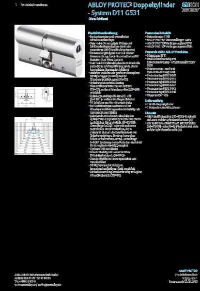 Ikon Protect 2 - Doppel Schließzylinder VdS BZ+ Ikon Protect 2 - Doppel Schließzylinder VdS BZ+