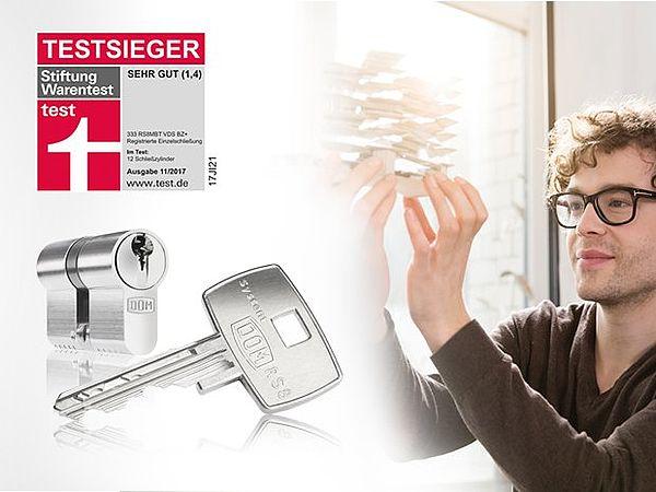 DOM RS 8 VDS BZ+ Doppelschließzylinder DOM RS 8 VDS BZ+ Doppelschließzylinder