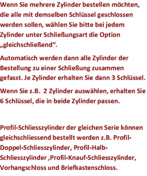 DOM RS Sirius Profil-Halbzylinder